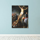 Het kruis omhoog, 1631-37 canvas afdruk (Insitu (Houten vloer))