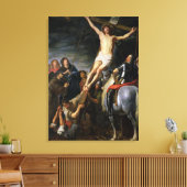 Het kruis omhoog, 1631-37 canvas afdruk (Insitu (Woonkamer))
