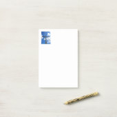 Het kruis post-it® notes (Op bureau)