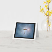 Het Kruis van de kerk Kaart (Gele Bloem)