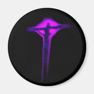 Het kruis van de koning magneet