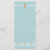 Het kruis van het Lichte Jezus Christus Wedding Me Programma (Achterkant)