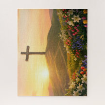 Het kruis van Jezus Paas Legpuzzel