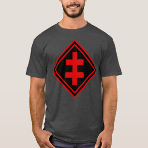 Het kruis van Lotharingen - v2 (rood) T-shirt