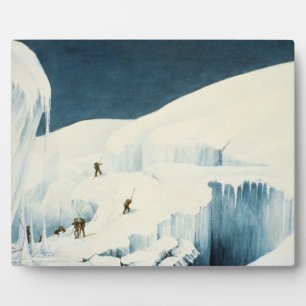 Het kruisen van een Ravine, van 'A Narrative of an Fotoplaat