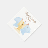 Het kruisen van het Rode Zee Joodse Passover Seder Servet (Hoek)