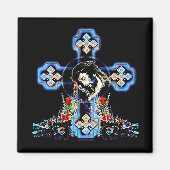 Het kruisnet magneet (Voorkant)