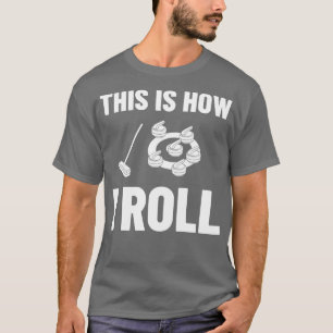Het krullen van de Spel van de Speler van de Spel T-shirt