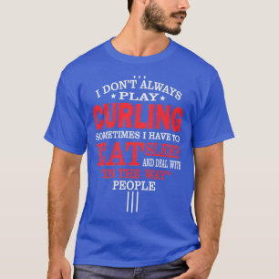 Het krullen van Spelers Cadeaubon T-shirt