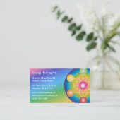 Het kubusspectrum van Metatron Visitekaartje (Staand voorkant)