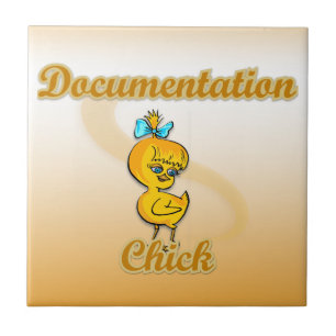 Het Kuiken van de documentatie Tegeltje