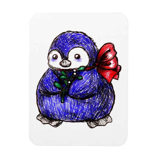 Het Kuiken van de pinguïn Magneet (Verticaal)