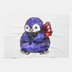Het Kuiken van de pinguïn Theedoek