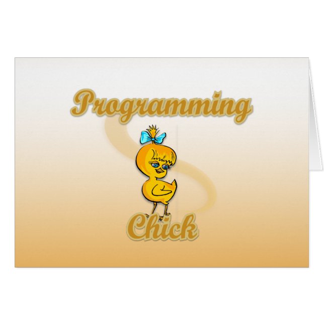 Het Kuiken van de programmering (Voorkant Horizontaal)
