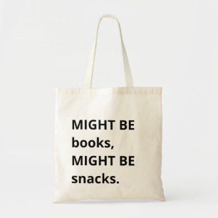 Het kunnen boeken zijn, misschien snacks Canvas ta Tote Bag