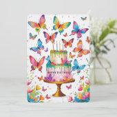 Het kunstenaarschap van een Butterfly Dream Birthd (Staand voorkant)