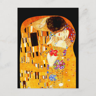 Het kusschilderij van Gustav Klimt Briefkaart