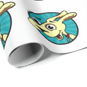 HET KUSTDOG VAN DE FUNNY MATTE WRAPPING PAPIER (Rol Hoek)