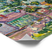 Het kustplaatsje New England | Maurice Prendergast Poster (Hoek)