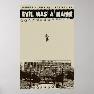 het kwaad heeft een naam poster