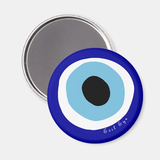 Het kwade oog magneet (Voorkant / Achterkant)