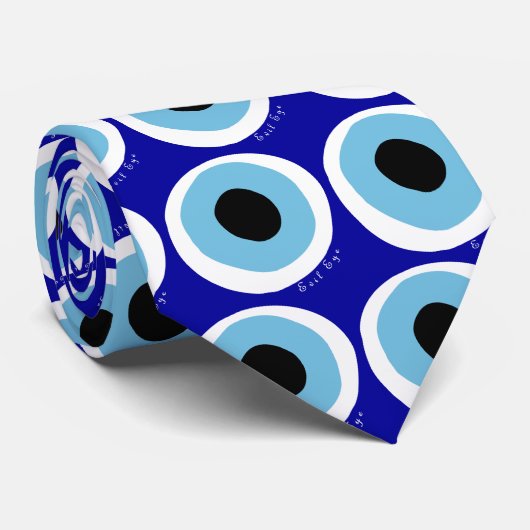 Het kwade oog stropdas (Opgerold)