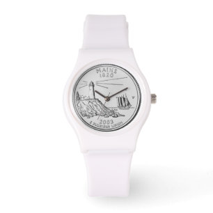 Het Kwart van de Staat van Maine Horloge