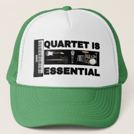 HET KWARTET IS ESSENTIEEL TRUCKER PET