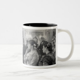 Het Kwartet Tweekleurige Koffiemok