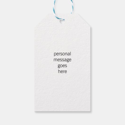 Het kwastje is het afstuderen waard cadeaulabel (Achterkant)