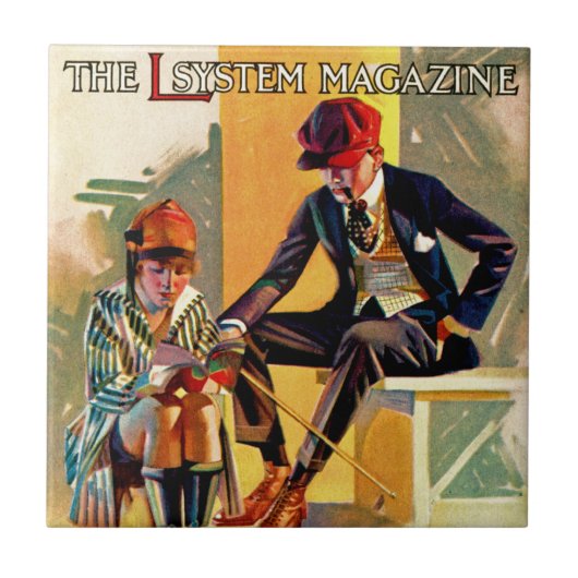 Het L-systeemmagazijn Tegeltje (Voorkant)