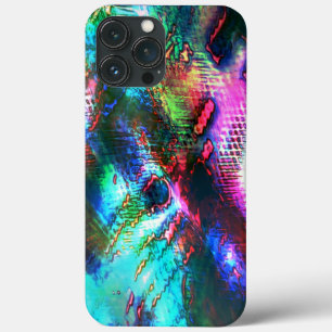 Het laatste afbeelding recyclen, de textuur kleurd iPhone 13 pro max hoesje