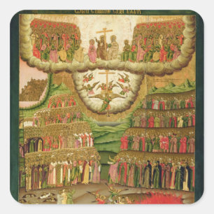 Het laatste arrest, 1721 vierkante sticker