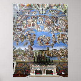Het laatste arrest - Sistine Chapel - poster