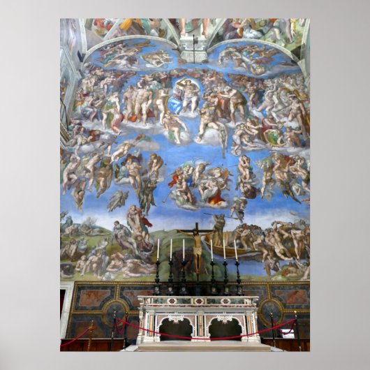 Het laatste arrest - Sistine Chapel - poster (Voorkant)