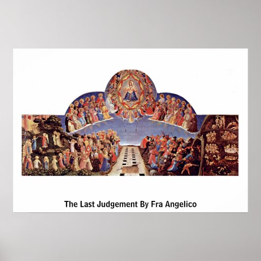 Het laatste arrest van Fra Angelico Poster (Voorkant)