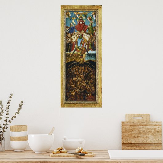 Het laatste arrest van Jan Van Eyck Poster (Keuken)