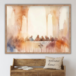 Het Laatste Avondmaal, Christelijke Kunst, Bijbel Poster