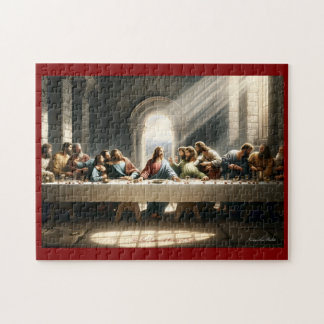 Het Laatste Avondmaal, Jezus en de apostelen, reli Legpuzzel