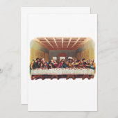 Het Laatste Avondmaal Kaart (Voorkant / Achterkant)