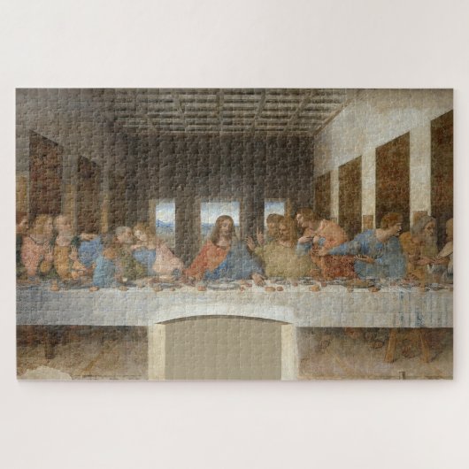 Het Laatste Avondmaal van Leonardo da Vinci (1495- Legpuzzel (Horizontaal)