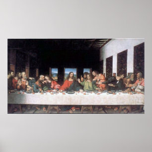 Het Laatste Avondmaal van Leonardo da Vinci Poster