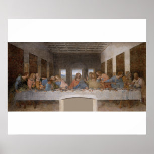 Het Laatste Avondmaal van Leonardo Da Vinci Poster