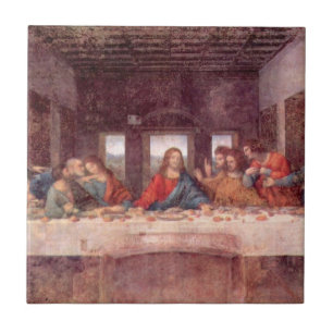 Het Laatste Avondmaal van Leonardo da Vinci Tegeltje