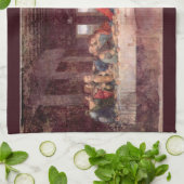 Het Laatste Avondmaal van Leonardo da Vinci Theedoek (Gevouwen)