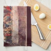 Het Laatste Avondmaal van Leonardo da Vinci Theedoek (Quarter Fold)