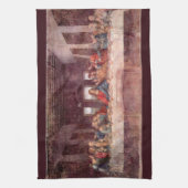 Het Laatste Avondmaal van Leonardo da Vinci Theedoek (Verticaal)