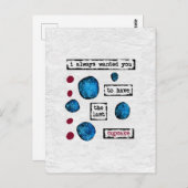 Het laatste Briefkaart Cupcake (Voorkant / Achterkant)