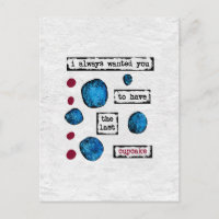 Het laatste Briefkaart Cupcake