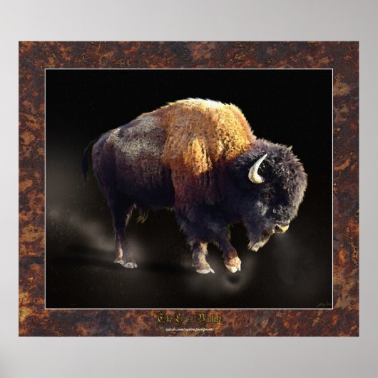 Het laatste buffelhistorisch Poster voor schone ku (Voorkant)